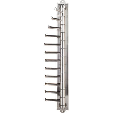 Wall mount tie rack sale